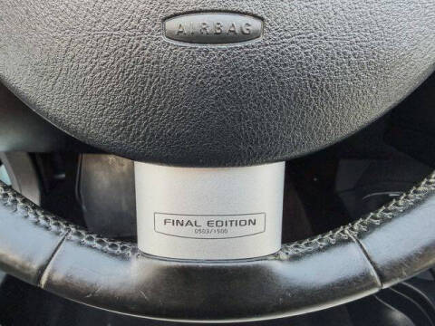 2010 Volkswagen New Beetle Convertible Final Edition PZEV