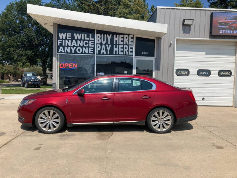2014 Lincoln MKS for sale at STERLING MOTORS in Watertown SD