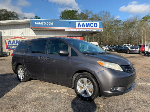 2012 Toyota Sienna for sale at Pacific Products in Hattiesburg MS