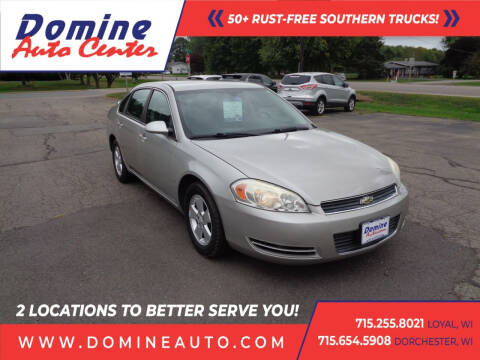 2008 Chevrolet Impala for sale at Domine Auto Center in Loyal WI