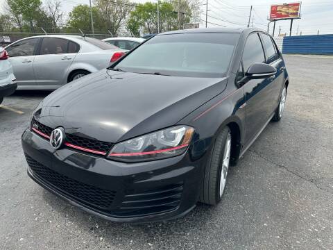 2015 Volkswagen Golf GTI for sale at California Auto Sales in Indianapolis IN