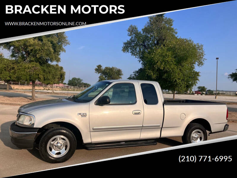 2003 Ford F-150 for sale at BRACKEN MOTORS in San Antonio TX