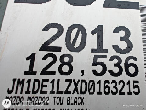 2013 Mazda MAZDA2 Touring