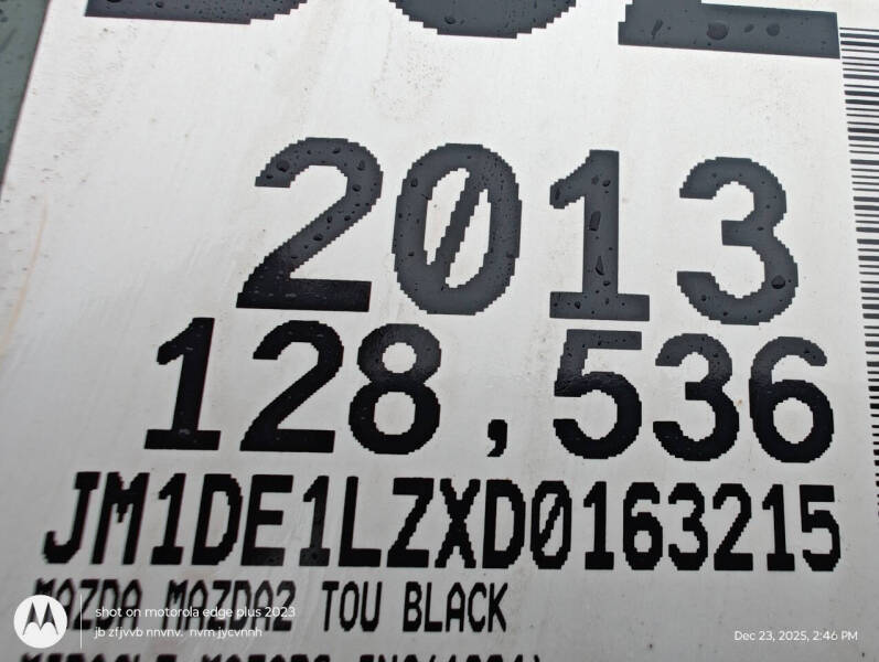 2013 Mazda MAZDA2 Touring