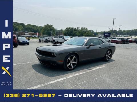 2016 Dodge Challenger for sale at Impex Auto Sales in Greensboro NC
