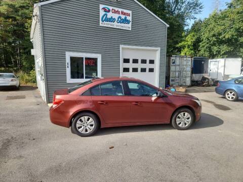 2013 Chevrolet Cruze for sale at Chris Nacos Auto Sales in Derry NH