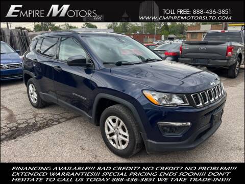 2018 Jeep Compass for sale at Empire Motors LTD in Cleveland OH