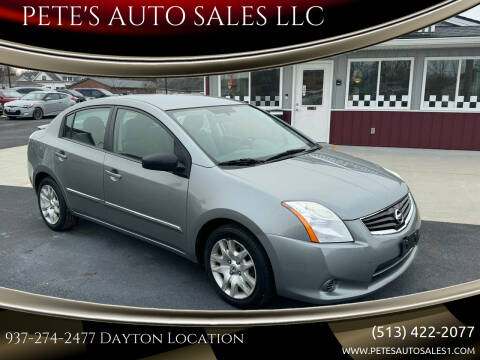 2012 Nissan Sentra for sale at PETE'S AUTO SALES LLC - Dayton in Dayton OH