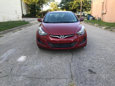 2016 Hyundai Elantra for sale at Horizon Auto Sales in Raleigh NC