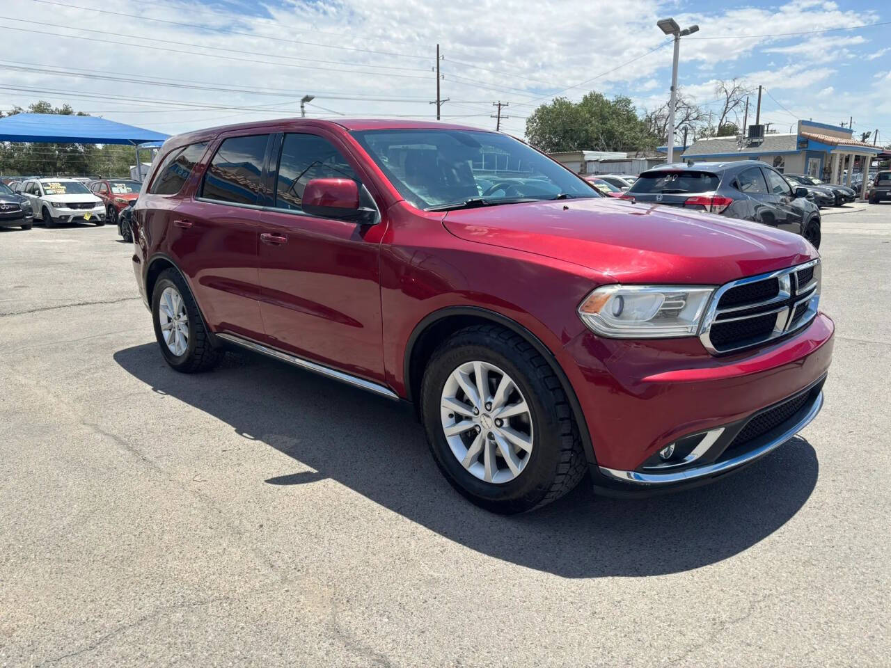Red 2014 Dodge Durango SXT SXT 4dr SUV 1