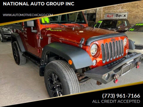 2014 Jeep Wrangler for sale at NATIONAL AUTO GROUP INC in Chicago IL