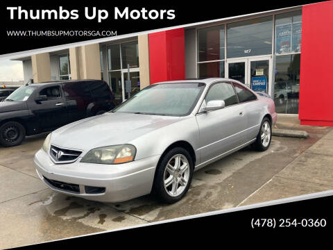 2003 Acura CL for sale at Thumbs Up Motors in Warner Robins GA