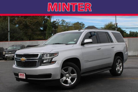 2015 Chevrolet Tahoe for sale at Minter Auto Sales in South Houston TX