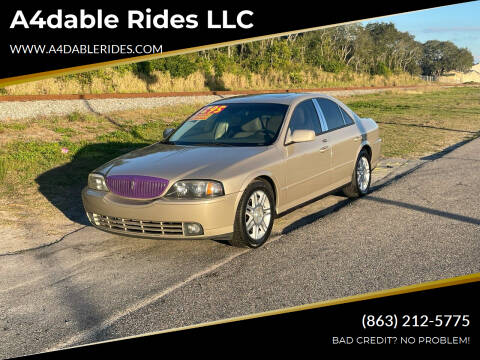 2005 Lincoln LS for sale at A4dable Rides LLC in Haines City FL