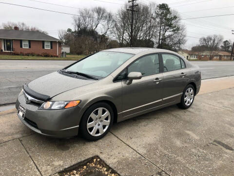 2006 Honda Civic for sale at E Motors LLC in Anderson SC