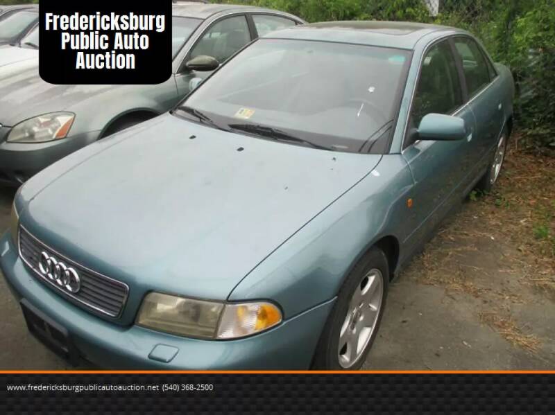 1999 Audi A4 for sale at FPAA in Fredericksburg VA