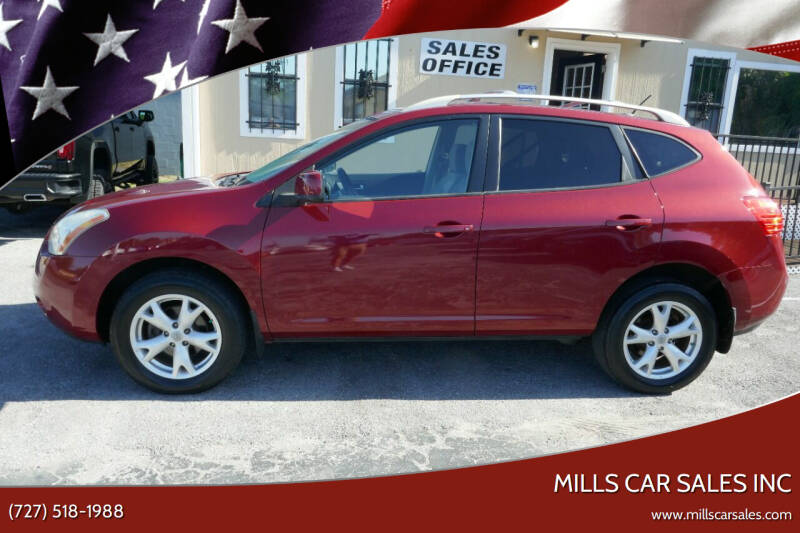 2008 Nissan Rogue for sale at MILLS CAR SALES INC in Clearwater FL