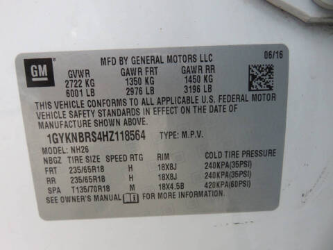 2017 Cadillac XT5 Luxury