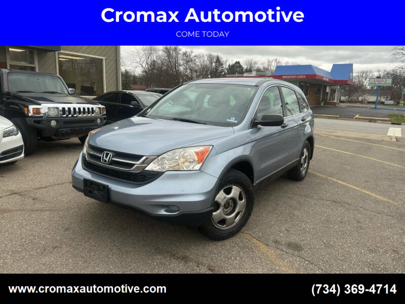 2010 Honda CR-V for sale at Cromax Automotive in Ann Arbor MI