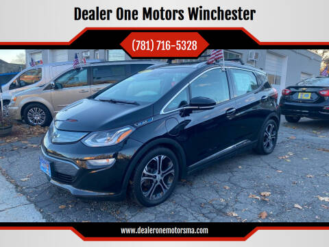 2017 Chevrolet Bolt EV for sale at Dealer One Motors Winchester in Winchester MA