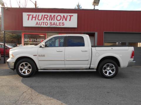 2016 RAM Ram Pickup 1500 for sale at THURMONT AUTO SALES in Thurmont MD
