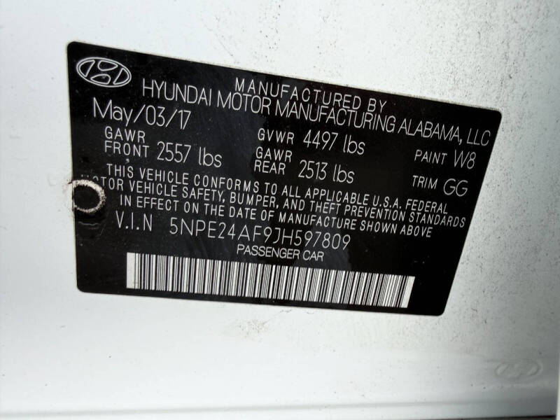 2018 Hyundai Sonata SE