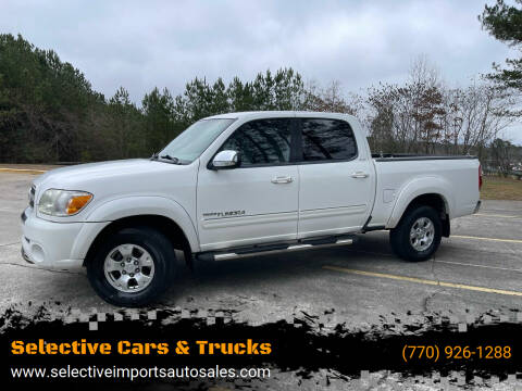 2005 Toyota Tundra for sale at Selective Cars & Trucks in Woodstock GA