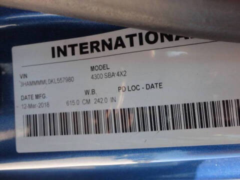 2019 International DuraStar 4300