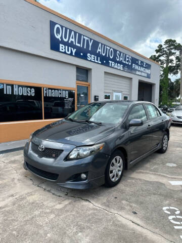 2010 Toyota Corolla for sale at QUALITY AUTO SALES OF FLORIDA in New Port Richey FL