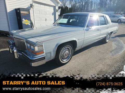1989 Cadillac Brougham for sale at STARRY'S AUTO SALES in New Alexandria PA