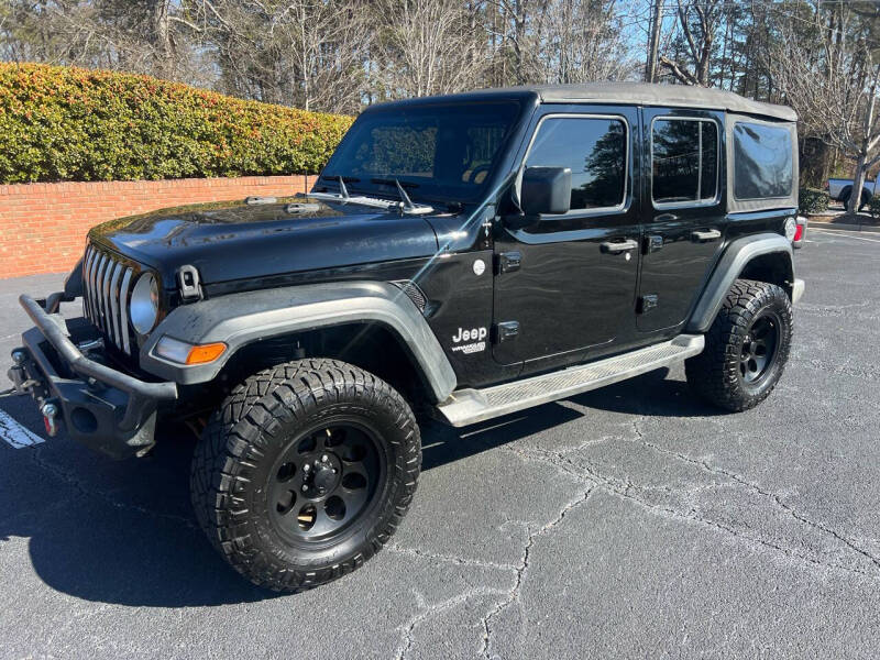 2018 Jeep Wrangler Unlimited for sale at 4 Square Services LLC in Norcross GA