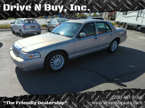 2008 Mercury Grand Marquis for sale at Drive N Buy, Inc. in Nampa ID