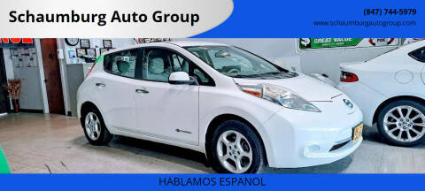 2013 Nissan LEAF for sale at Schaumburg Auto Group in Addison IL