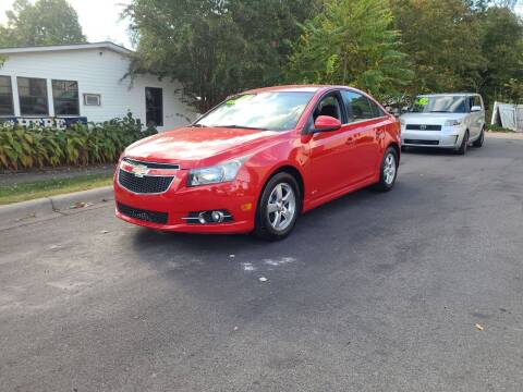 2012 Chevrolet Cruze for sale at TR MOTORS in Gastonia NC
