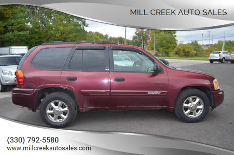 2002 GMC Envoy for sale at Mill Creek Auto Sales in Youngstown OH
