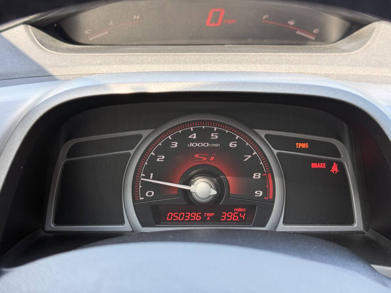 Black 2011 Honda Civic Si Si 2dr Coupe 10