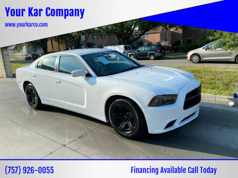 2013 Dodge Charger for sale at Your Kar Company in Norfolk VA