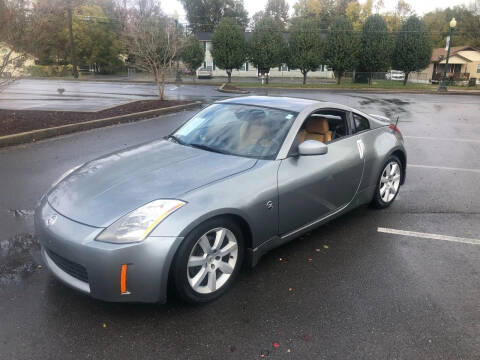 2004 Nissan 350Z for sale at paniagua auto sales 3 in Dalton GA