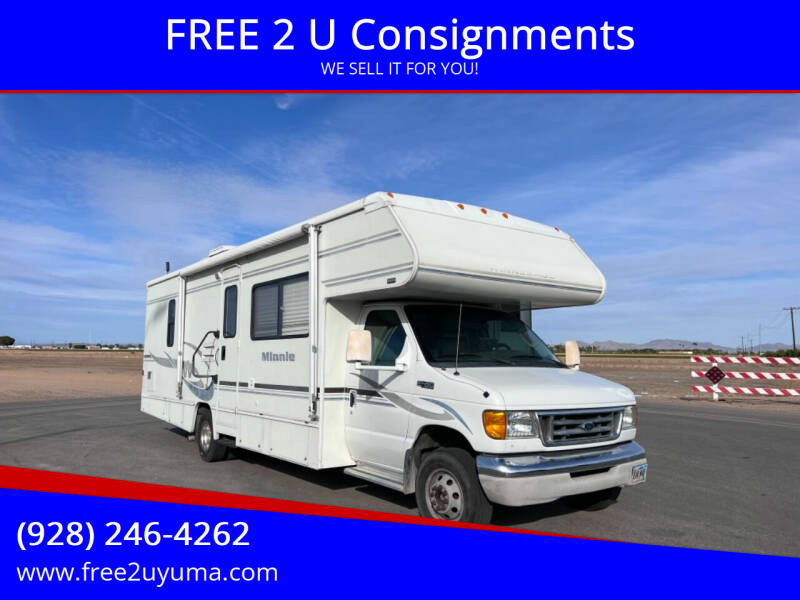 2004 Winnebago Minnie for sale at FREE 2 U Consignments in Yuma AZ