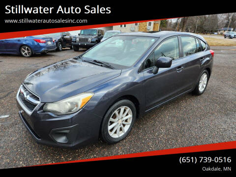 2013 Subaru Impreza for sale at Stillwater Auto Sales in Oakdale MN