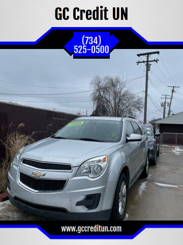 2012 Chevrolet Equinox for sale at GC Credit UN in Garden City MI