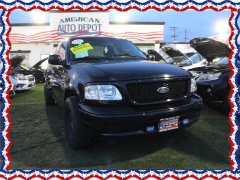 2002 Ford F-150 for sale at American Auto Depot in Modesto CA