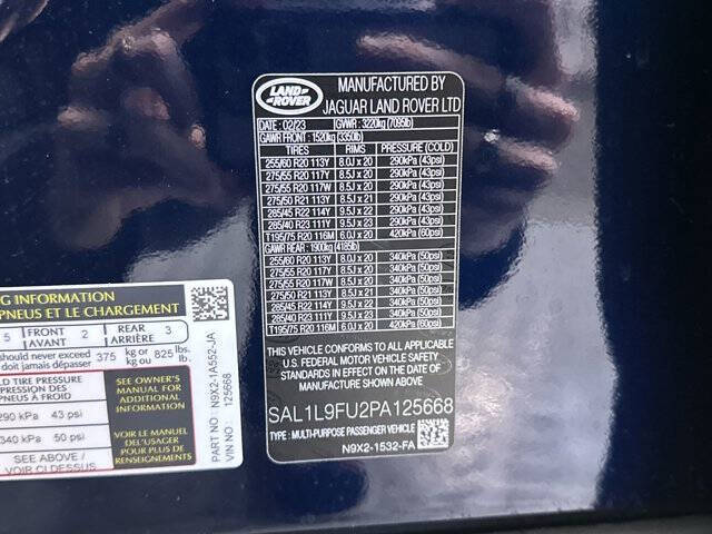 2023 Land Rover Range Rover Sport P400 Dynamic SE