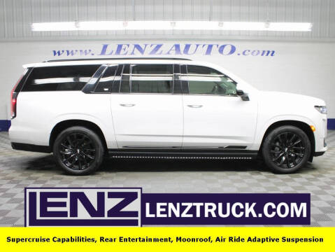 2024 Cadillac Escalade ESV for sale at LENZ TRUCK CENTER in Fond Du Lac WI