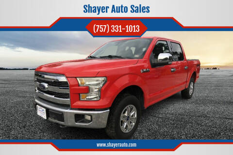 2016 Ford F-150 for sale at Shayer Auto Sales in Cape Charles VA