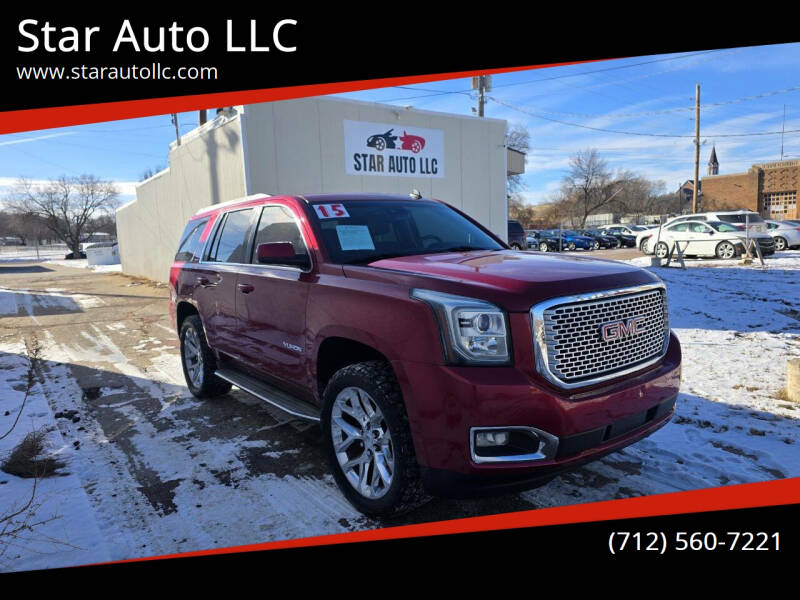 2015 GMC Yukon for sale at Star Auto LLC in Sioux City IA