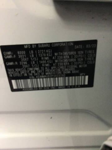 2023 Subaru Ascent Limited 7-Passenger