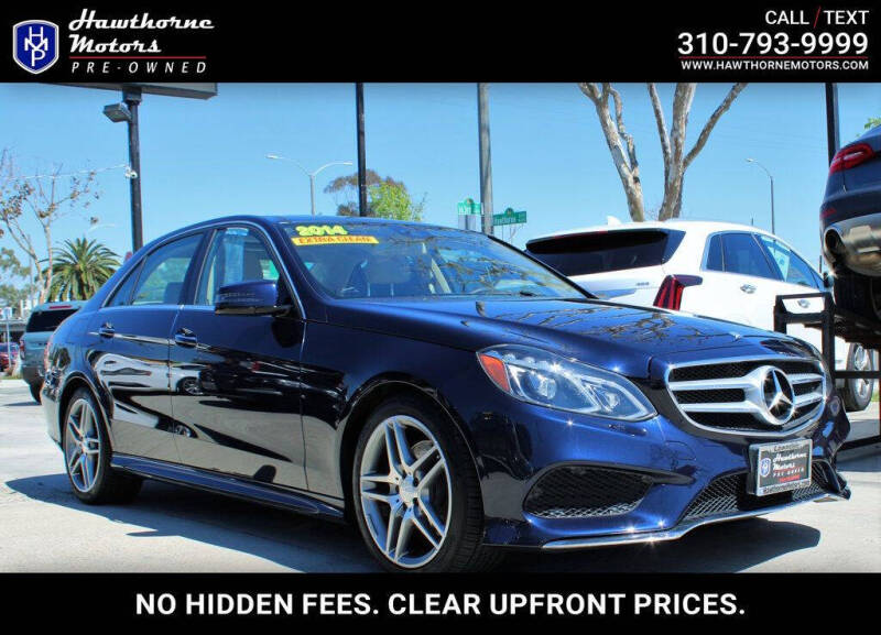 2014 Mercedes-Benz E-Class