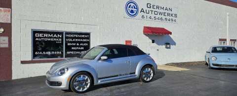 2014 Volkswagen Beetle Convertible for sale at German Autowerks in Columbus OH