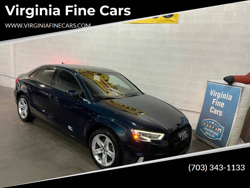 2017 Audi A3 for sale at Virginia Fine Cars in Chantilly VA